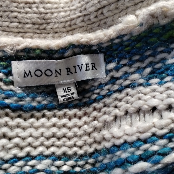 Moon River Cardigan Sweater XS - Picture 3 of 7